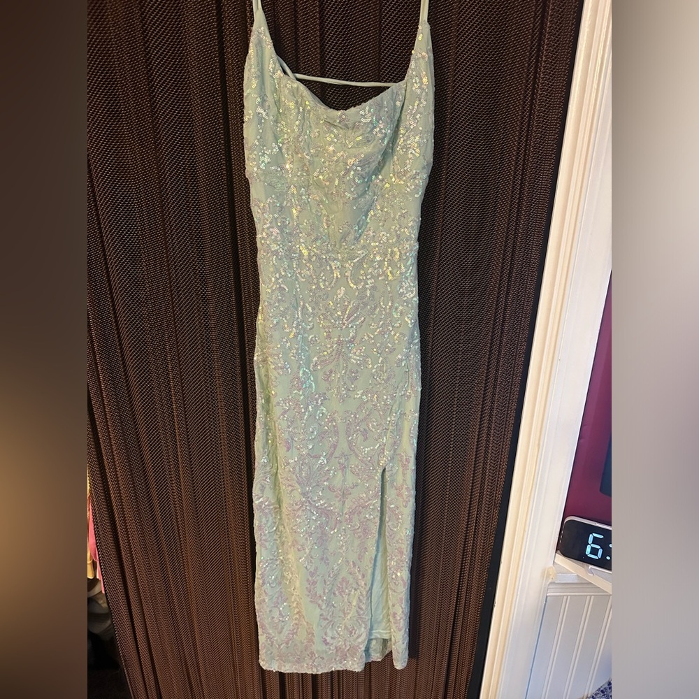 Mint Green Windsor Midi Dress